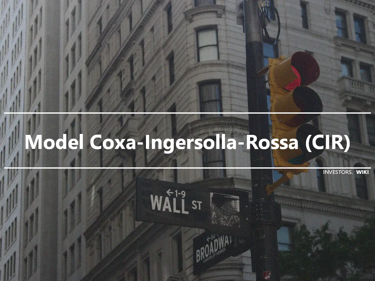 Model Coxa-Ingersolla-Rossa (CIR)