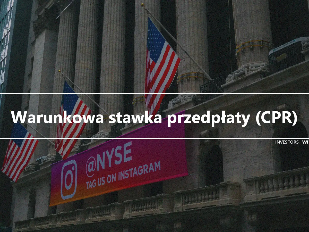 Warunkowa stawka przedpłaty (CPR)