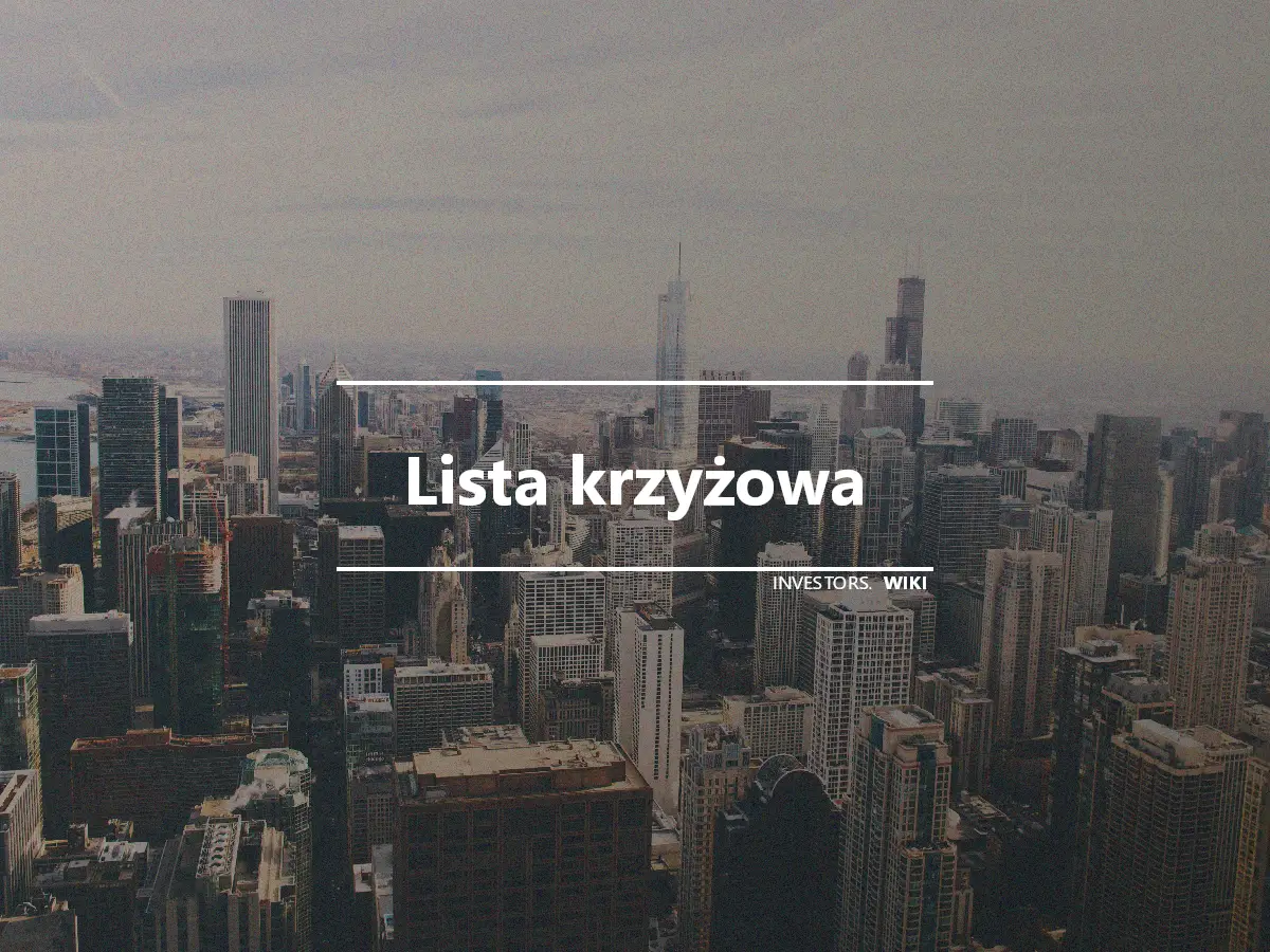 Lista krzyżowa