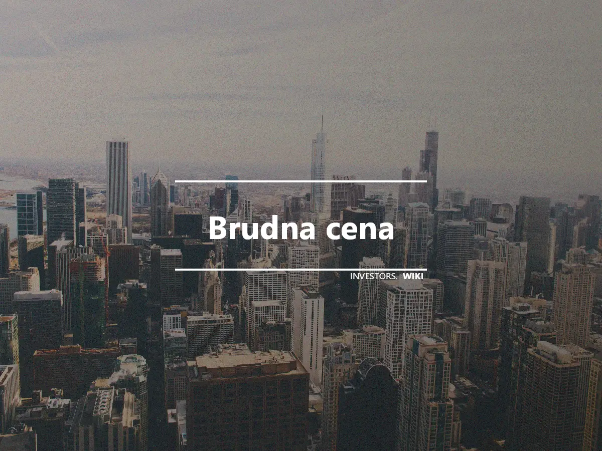 Brudna cena