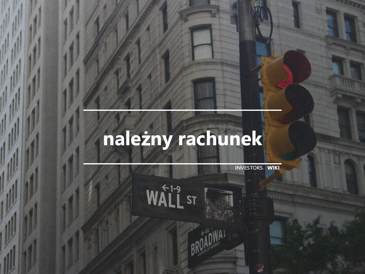 należny rachunek