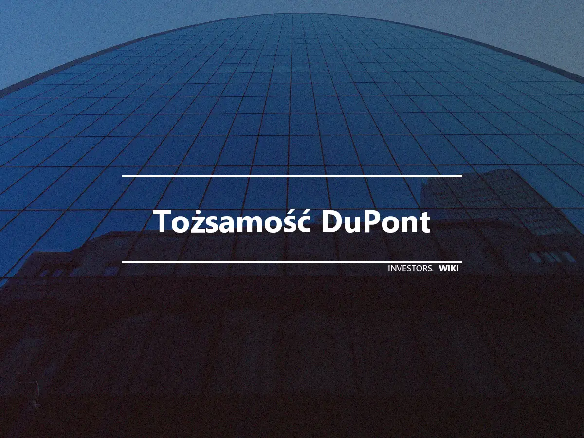 Tożsamość DuPont