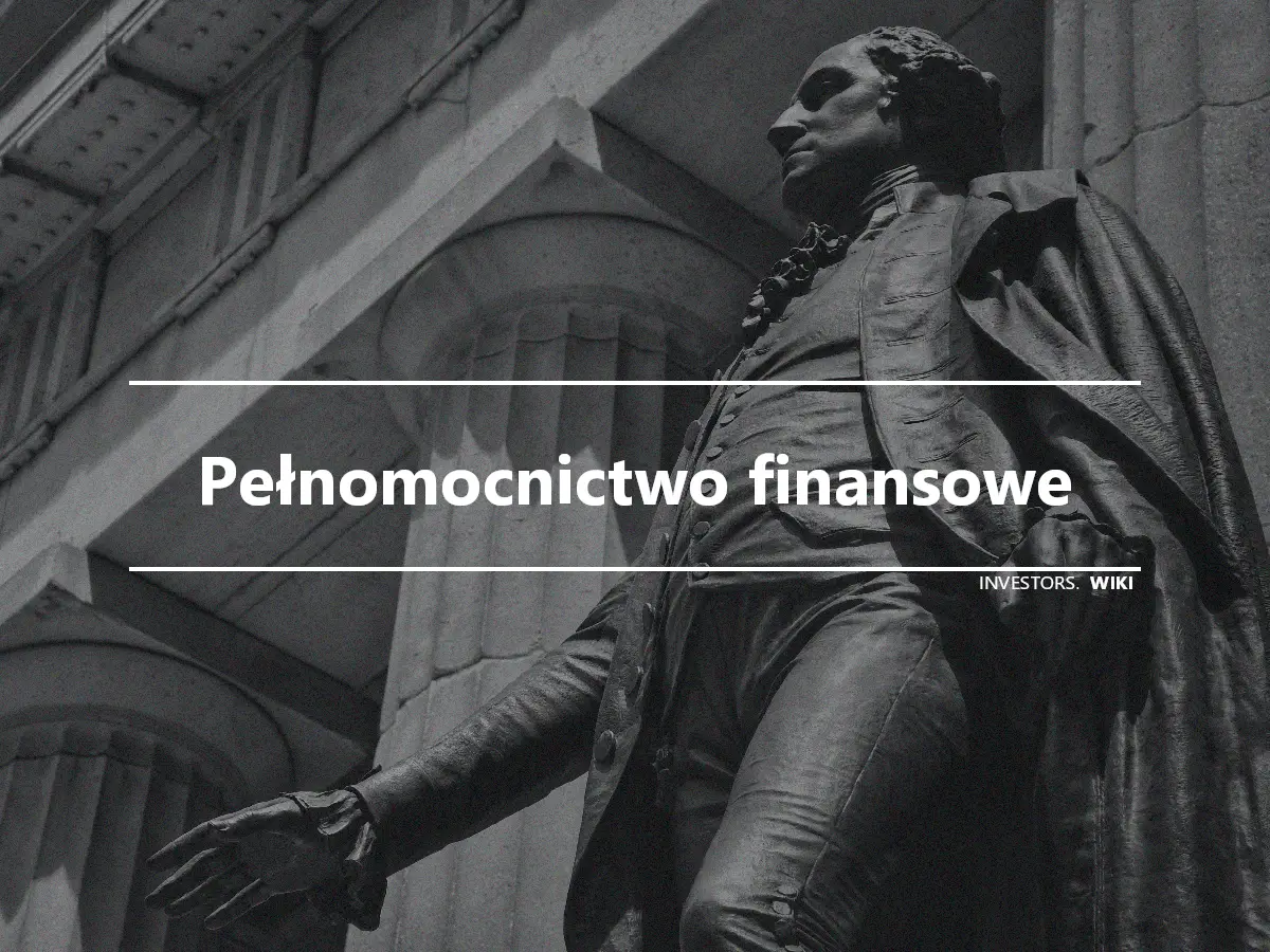 Pełnomocnictwo finansowe