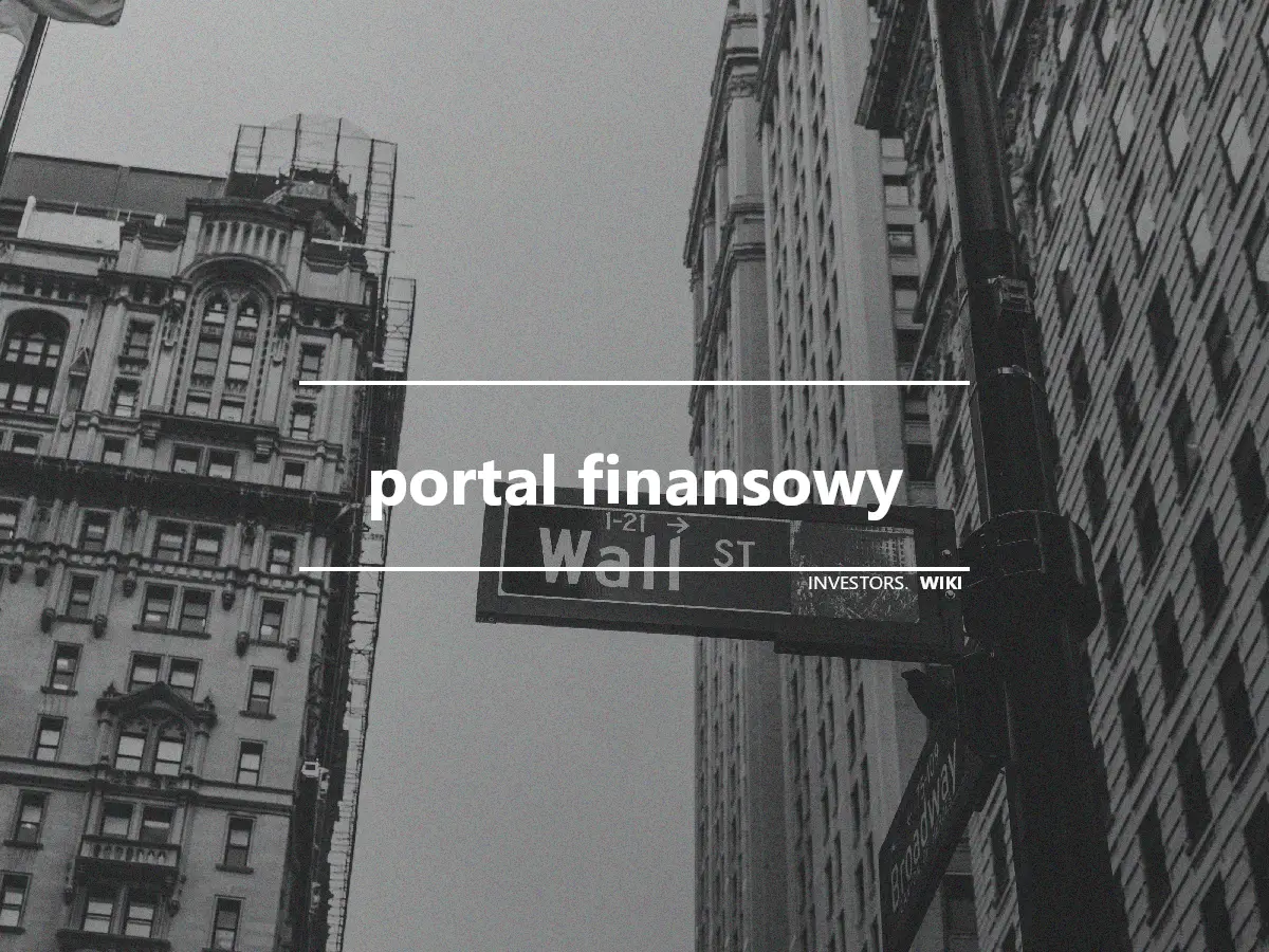 portal finansowy