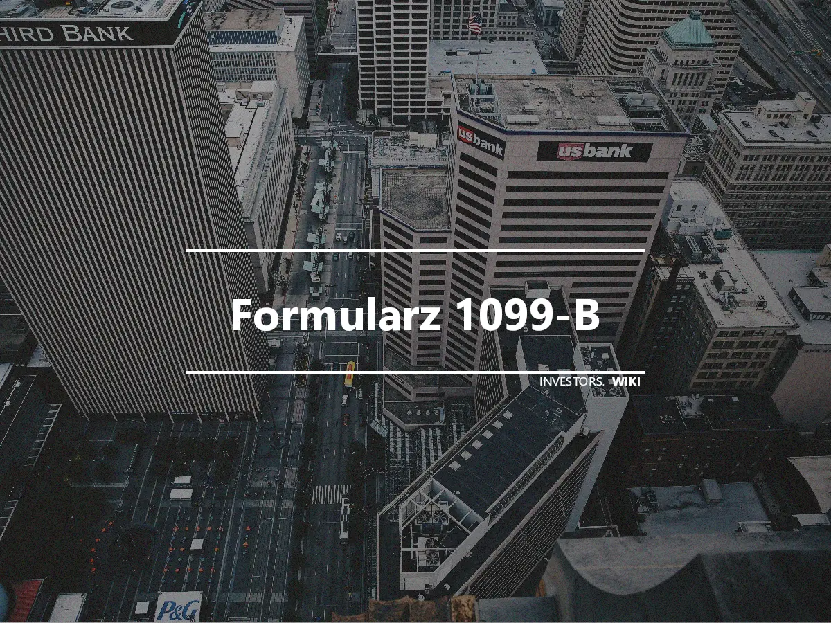 Formularz 1099-B