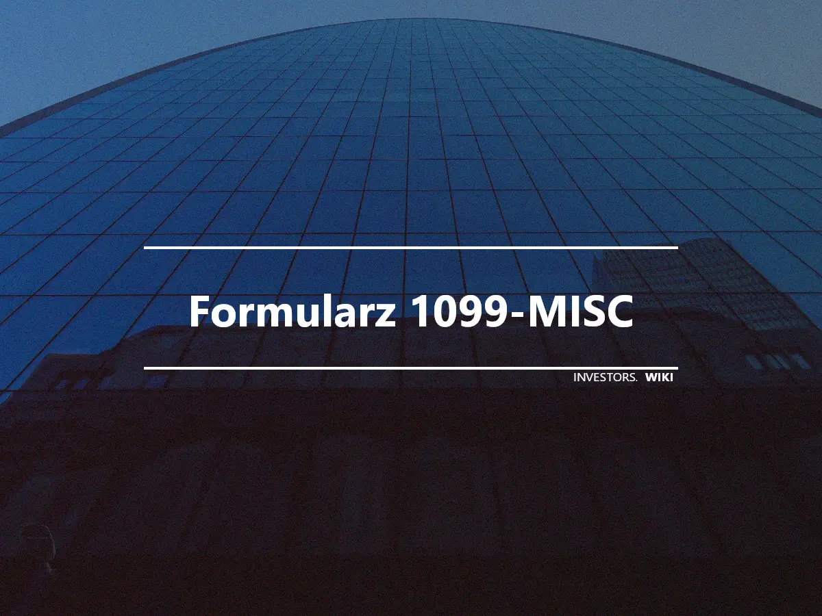 Formularz 1099-MISC