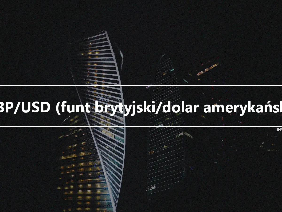 GBP/USD (funt brytyjski/dolar amerykański)