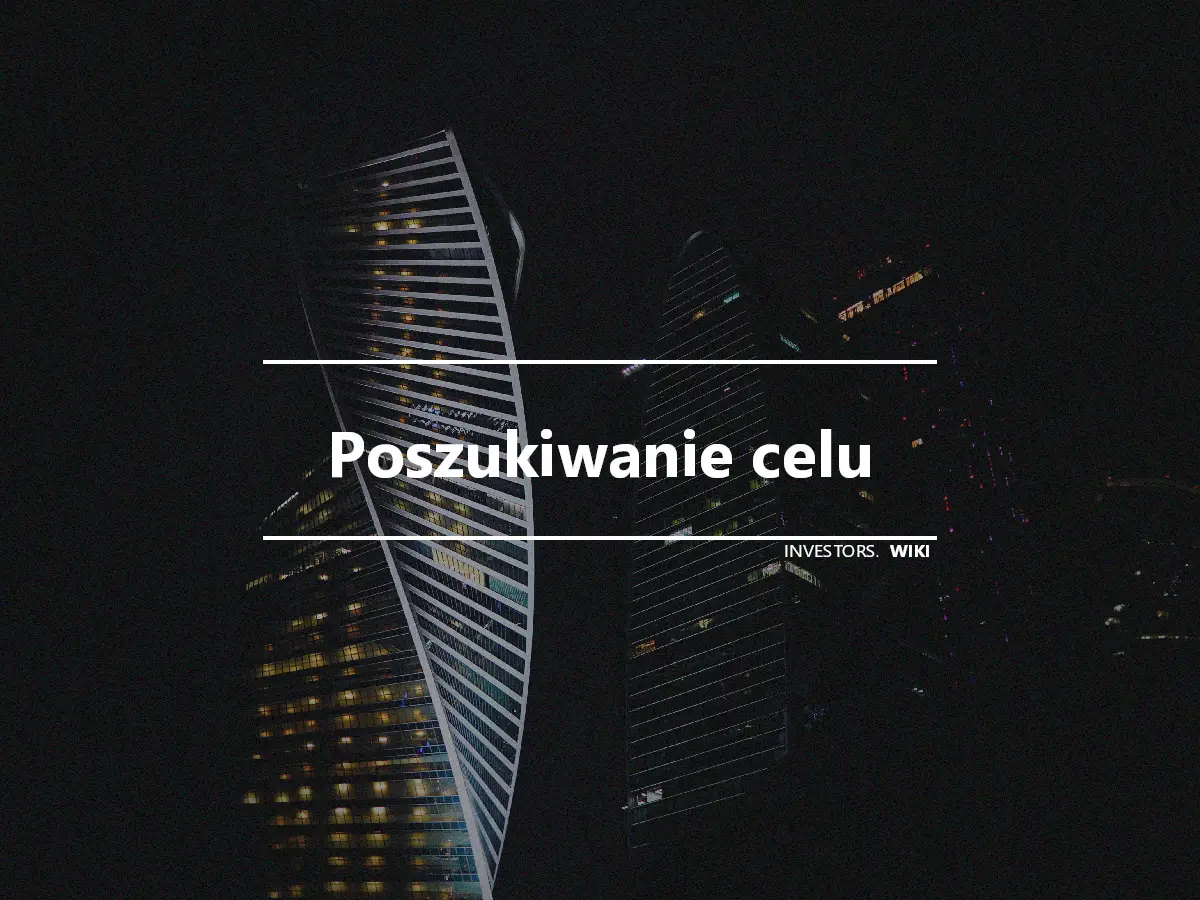 Poszukiwanie celu