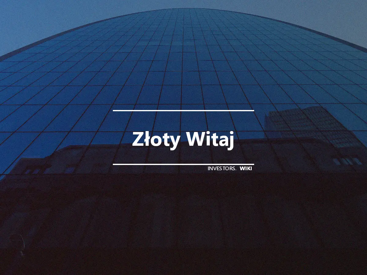 Złoty Witaj