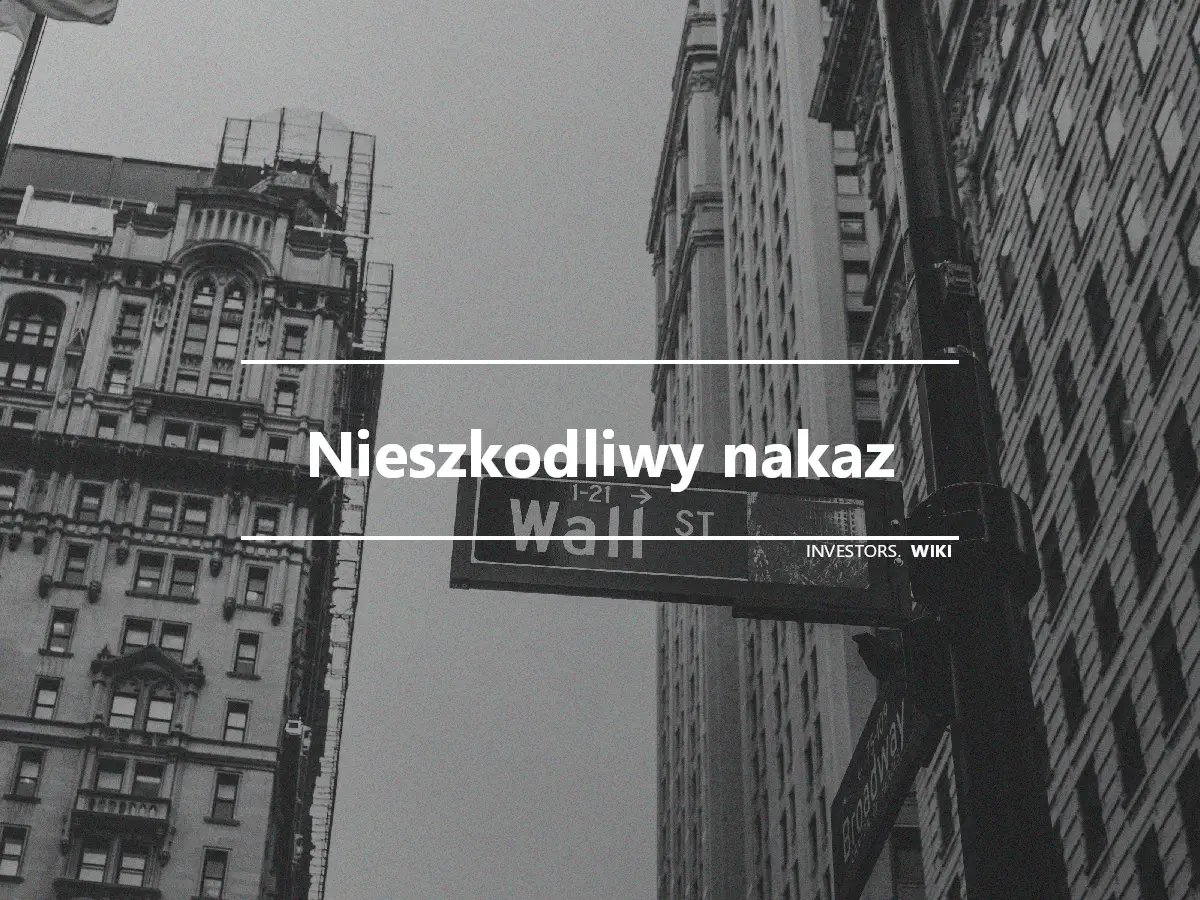 Nieszkodliwy nakaz