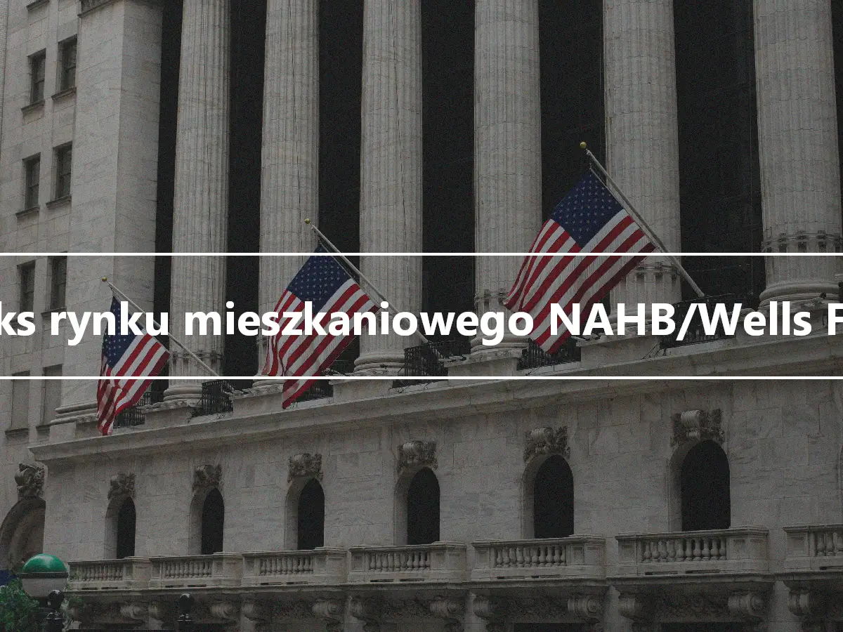 Indeks rynku mieszkaniowego NAHB/Wells Fargo