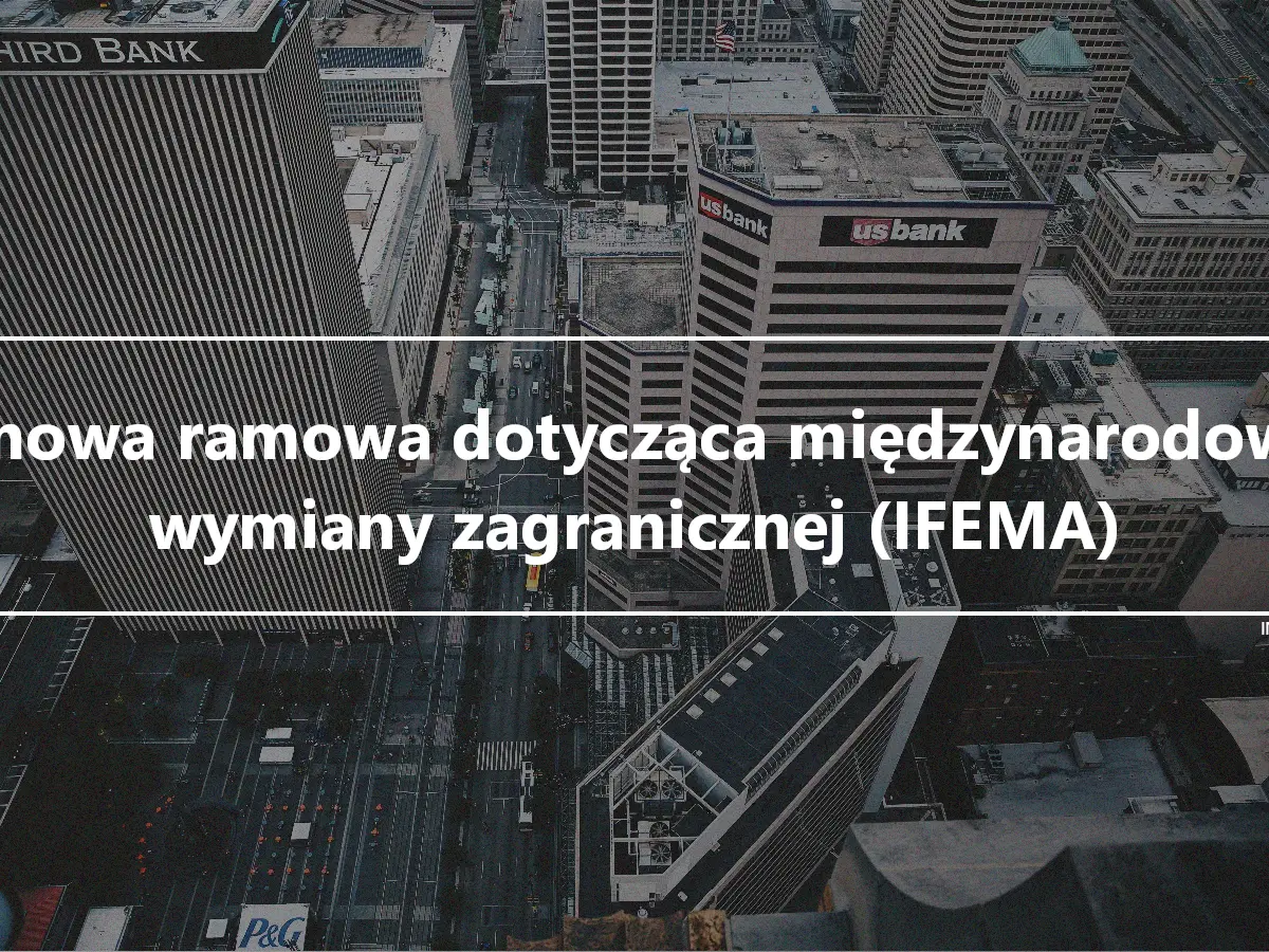 Umowa ramowa dotycząca międzynarodowej wymiany zagranicznej (IFEMA)