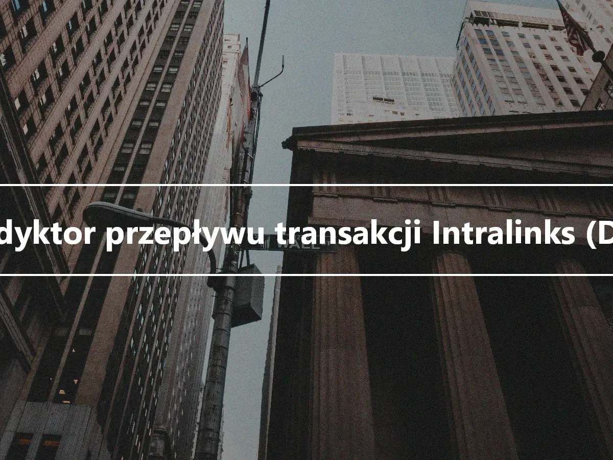 Predyktor przepływu transakcji Intralinks (DFP)