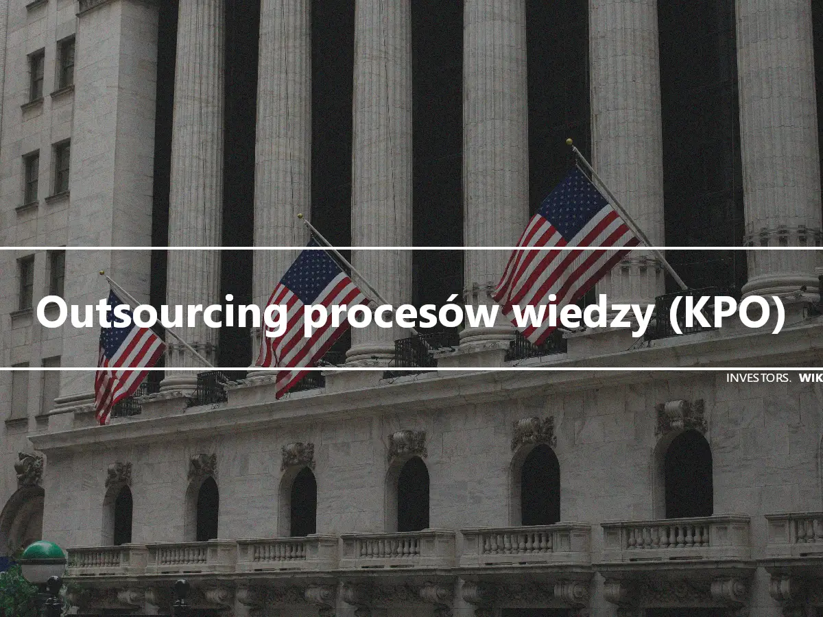 Outsourcing procesów wiedzy (KPO)