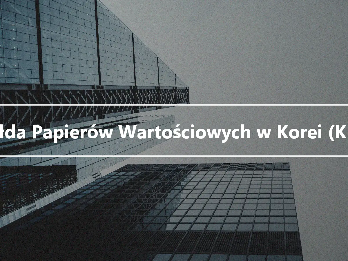 Giełda Papierów Wartościowych w Korei (KRX)