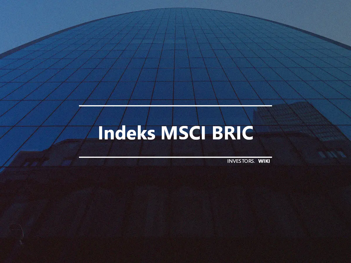 Indeks MSCI BRIC