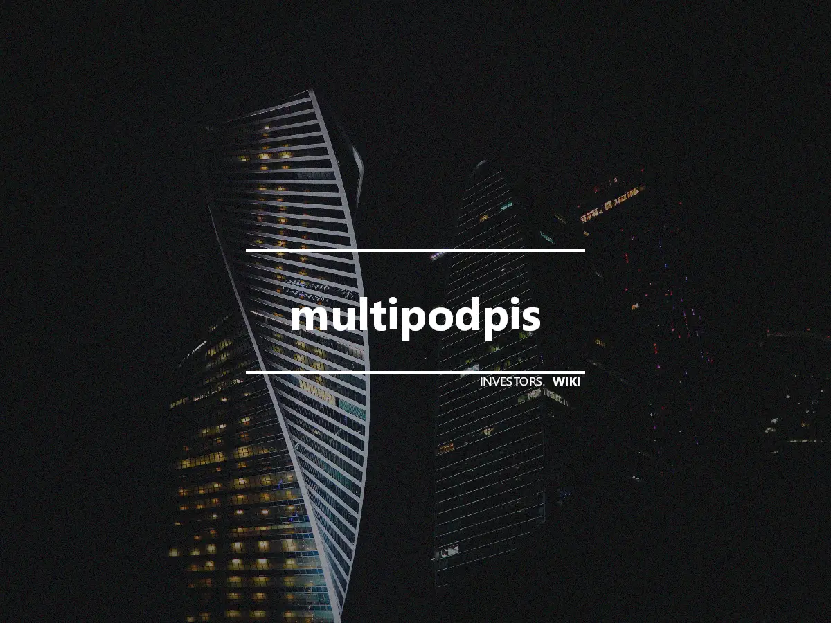 multipodpis