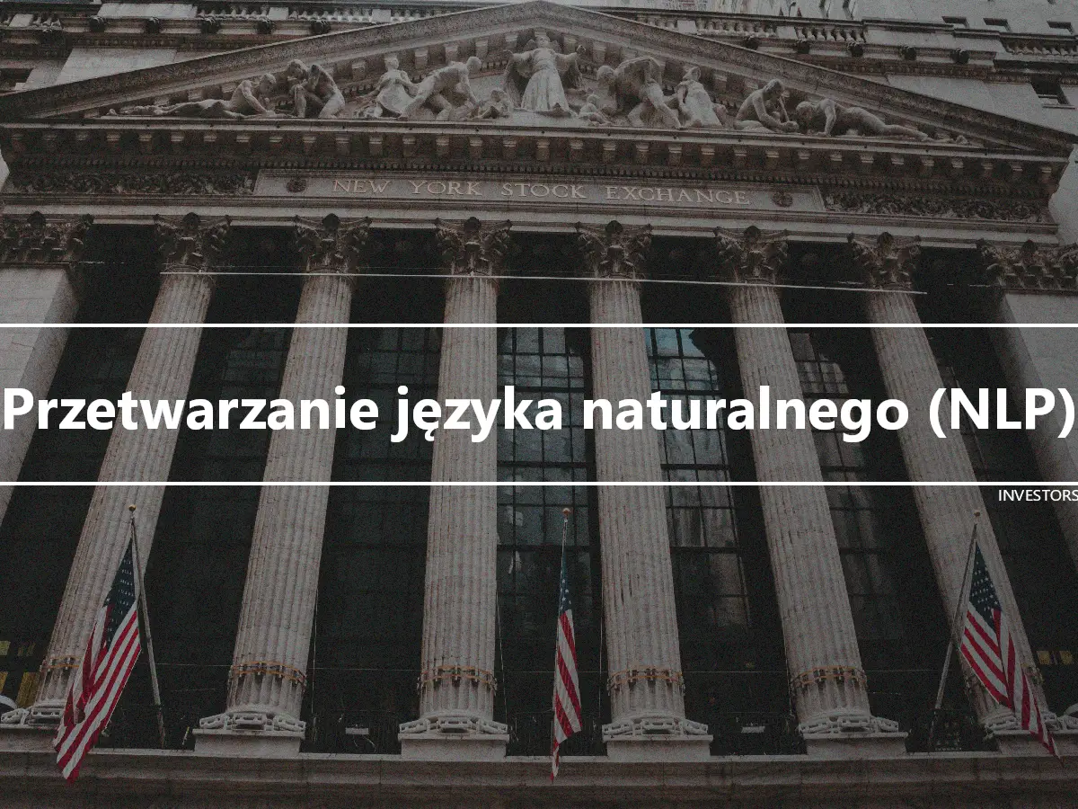 Przetwarzanie języka naturalnego (NLP)