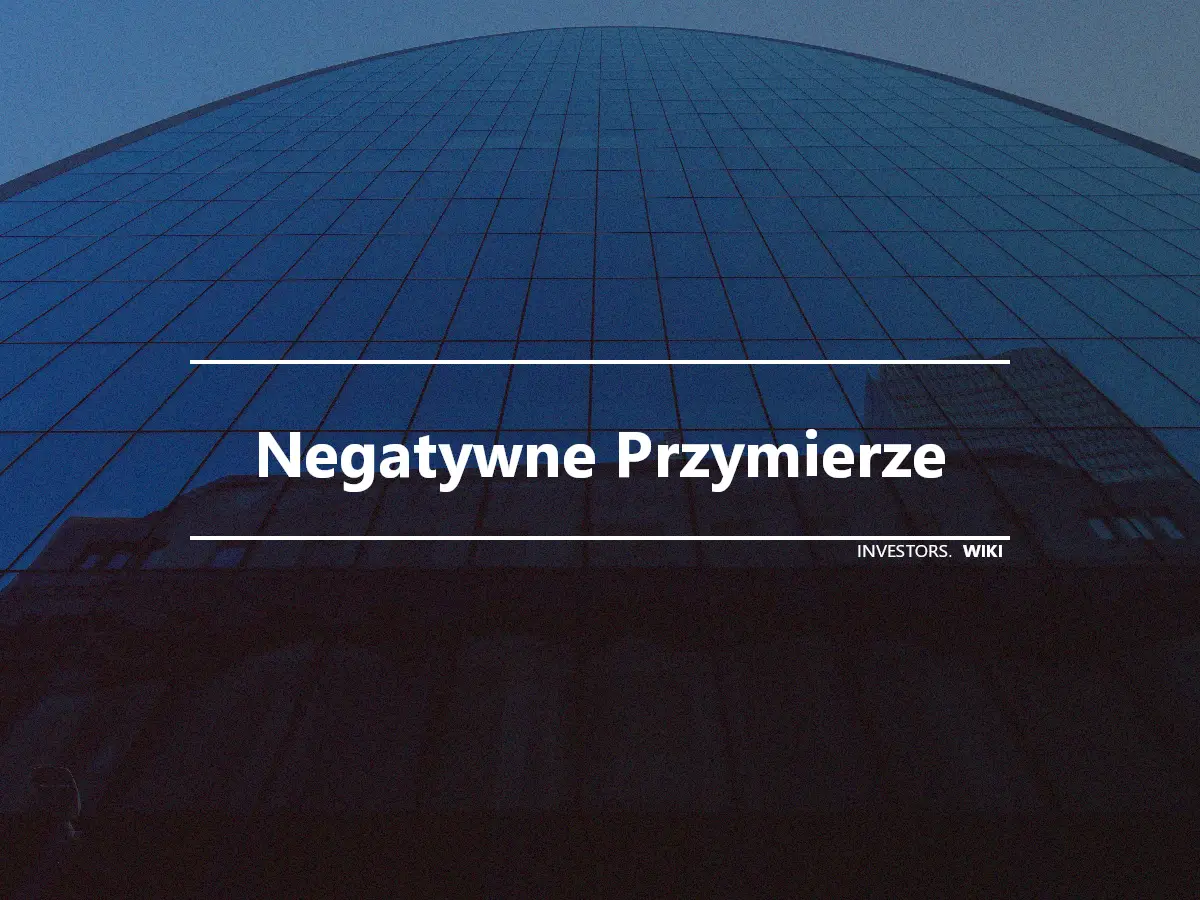 Negatywne Przymierze