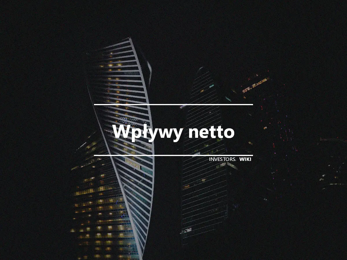 Wpływy netto