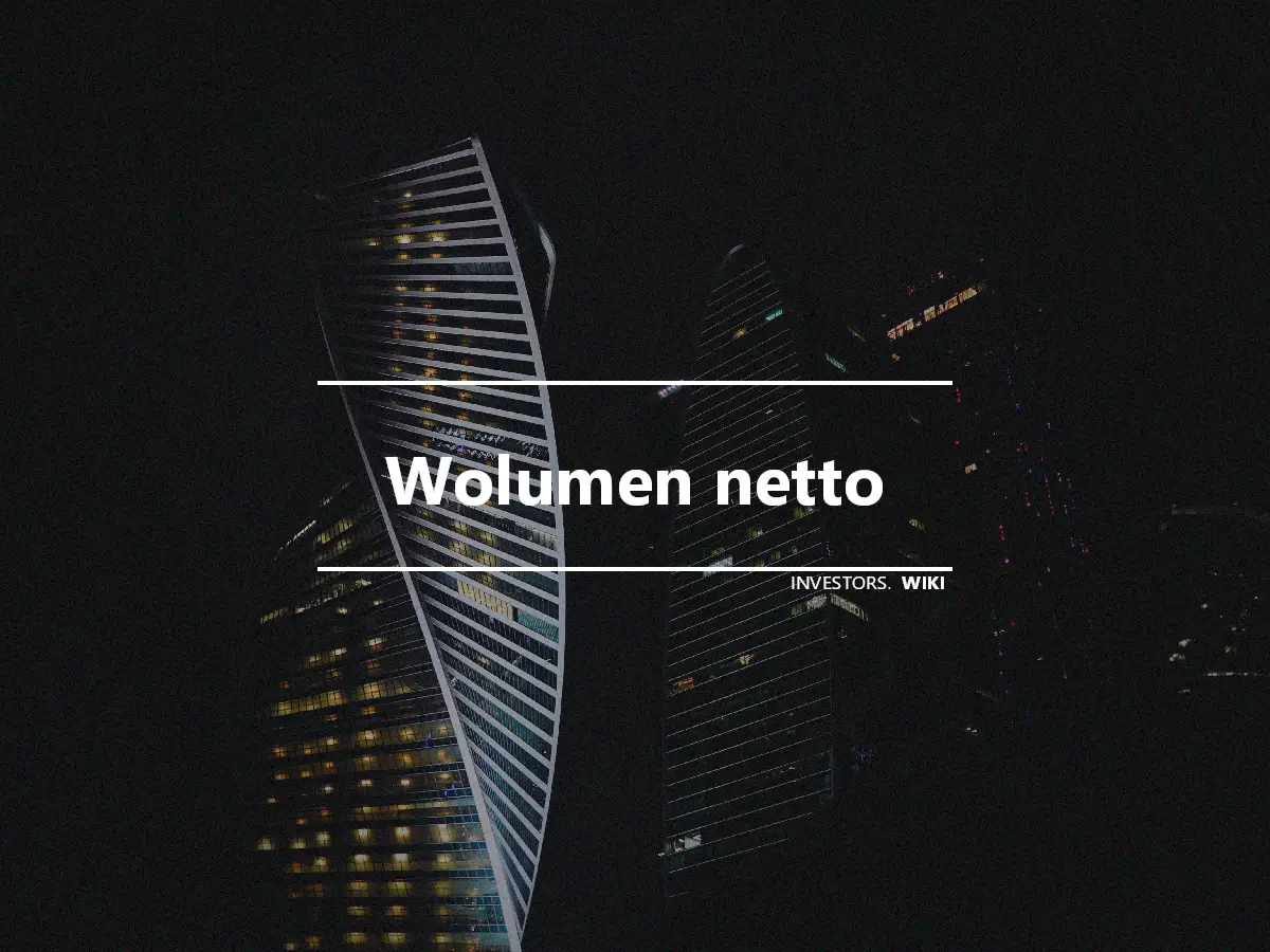 Wolumen netto