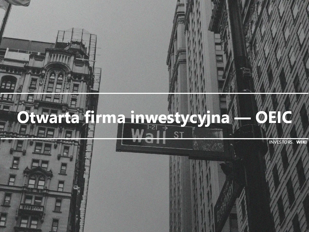 Otwarta firma inwestycyjna — OEIC