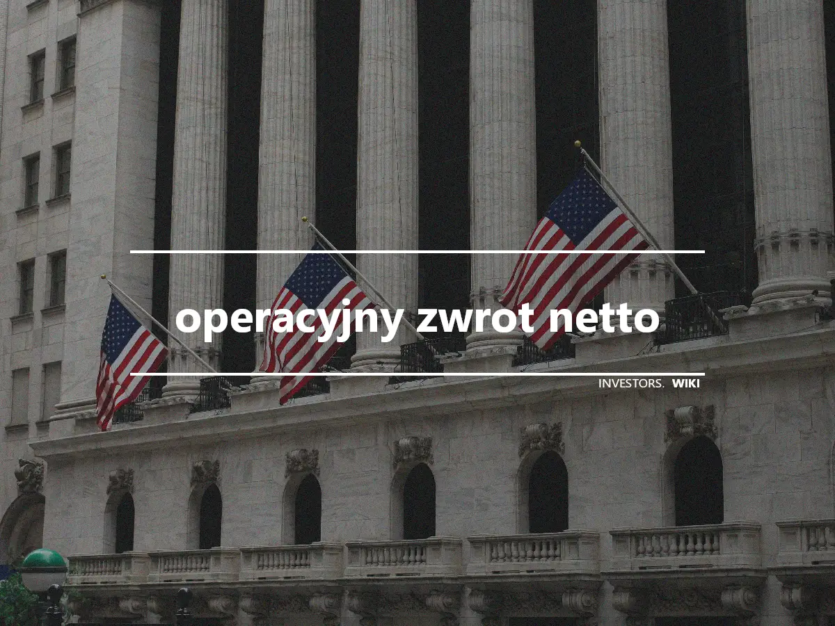 operacyjny zwrot netto