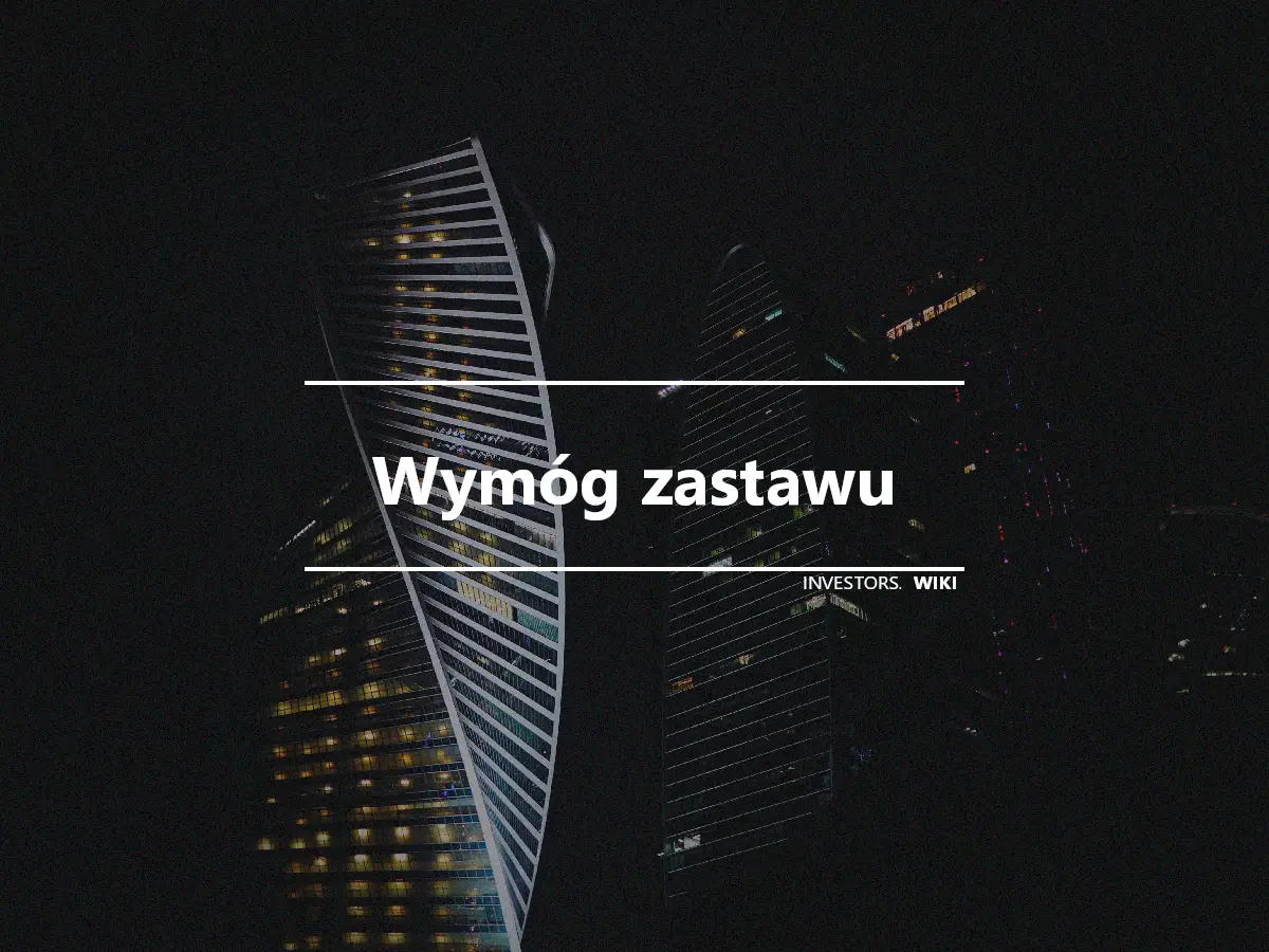 Wymóg zastawu