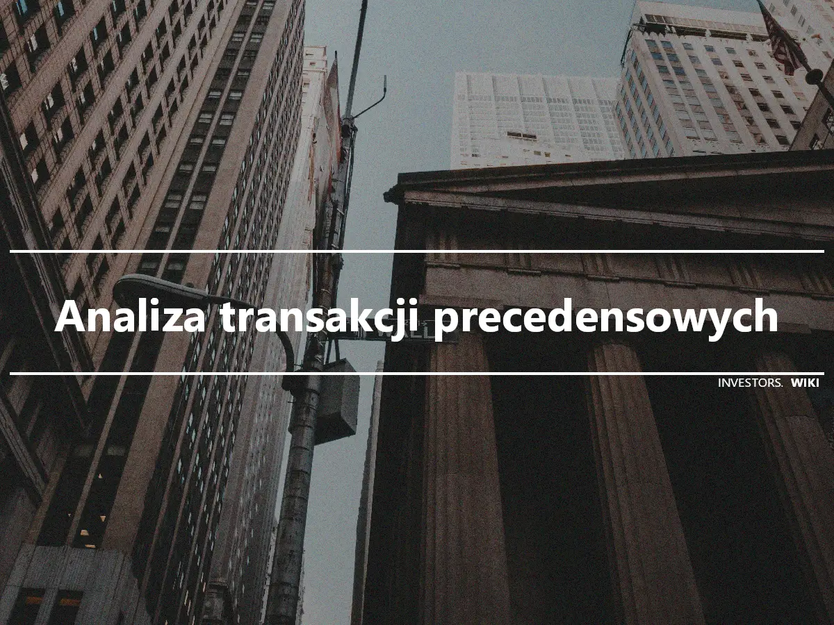 Analiza transakcji precedensowych