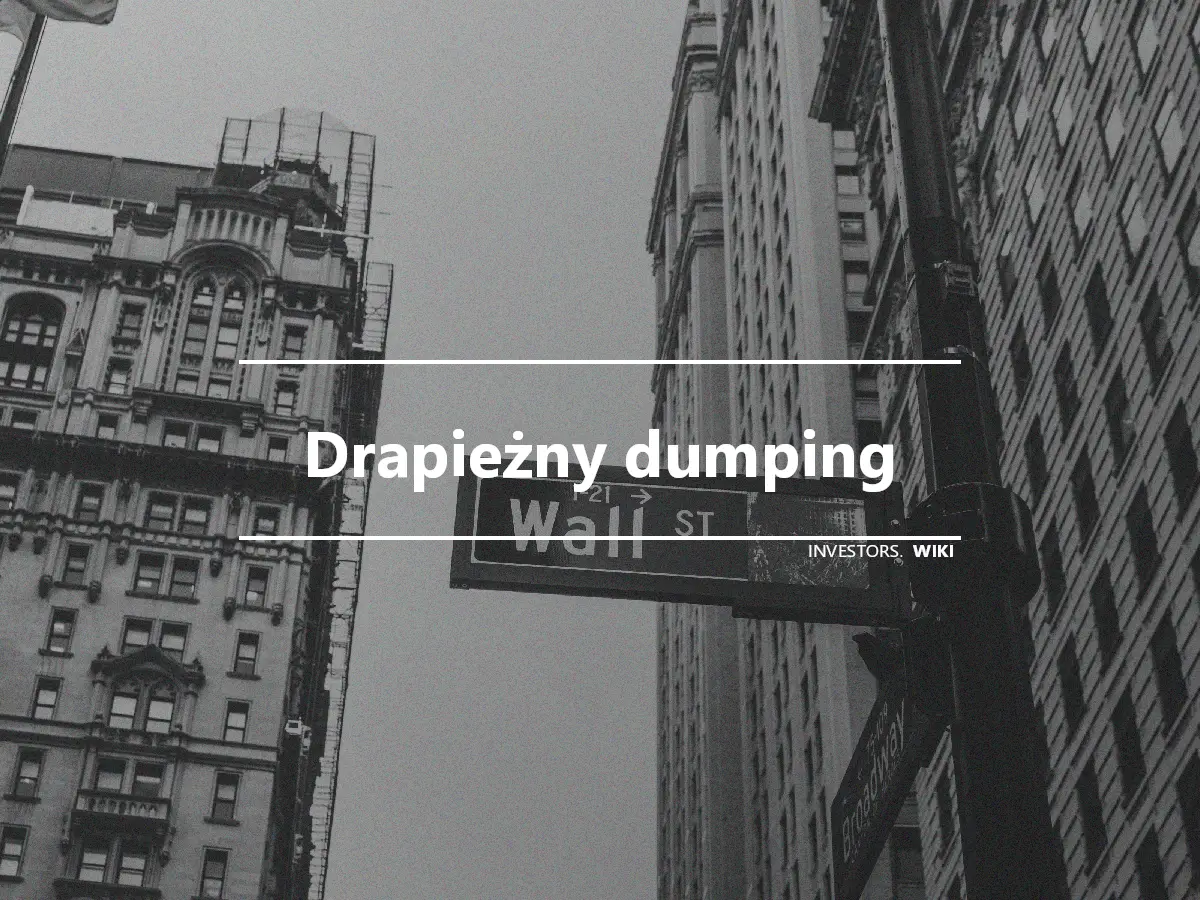 Drapieżny dumping
