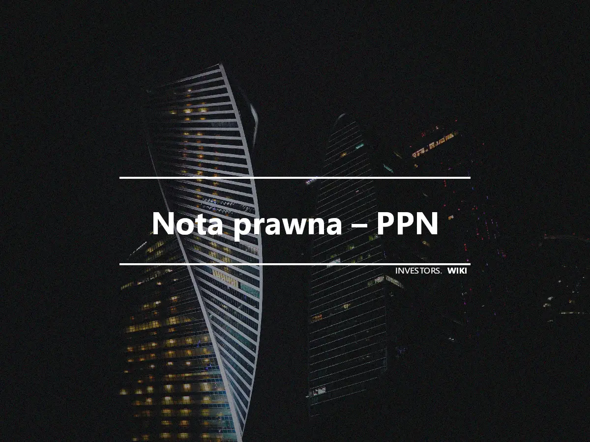 Nota prawna – PPN