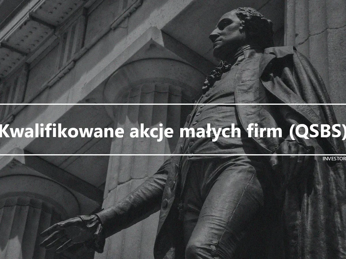 Kwalifikowane akcje małych firm (QSBS)