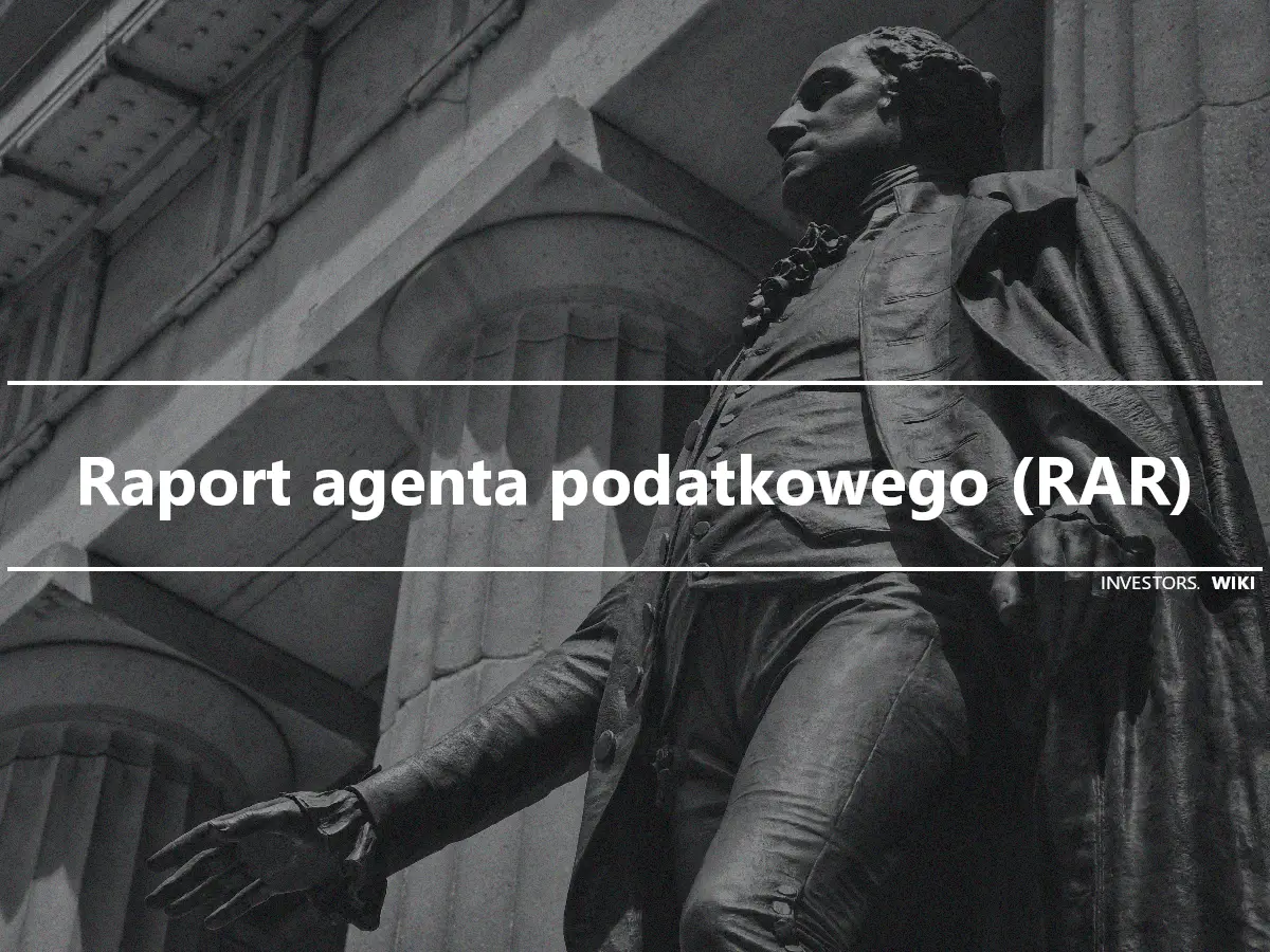 Raport agenta podatkowego (RAR)