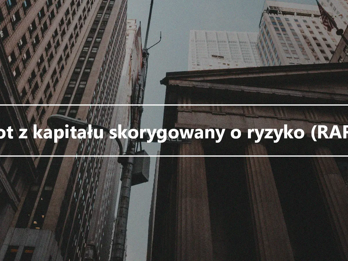 Zwrot z kapitału skorygowany o ryzyko (RAROC)