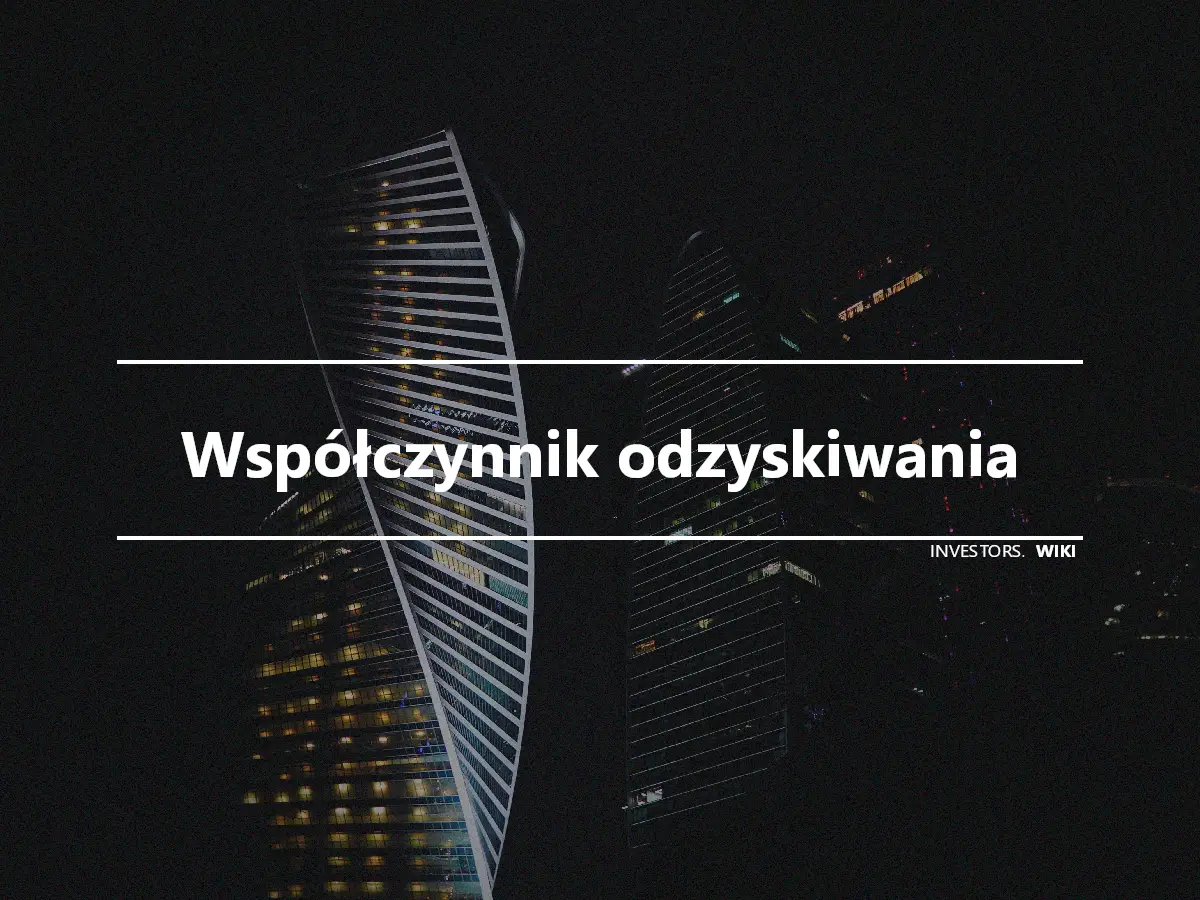 Współczynnik odzyskiwania