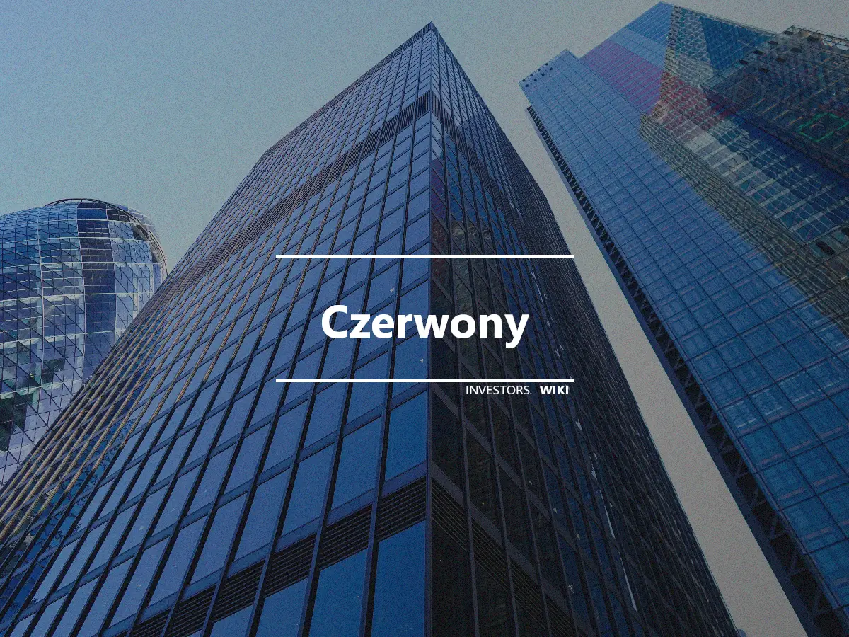 Czerwony