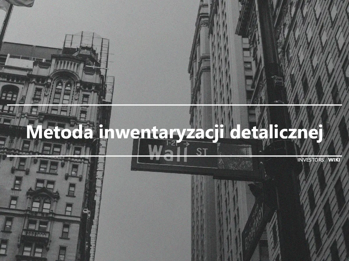 Metoda inwentaryzacji detalicznej