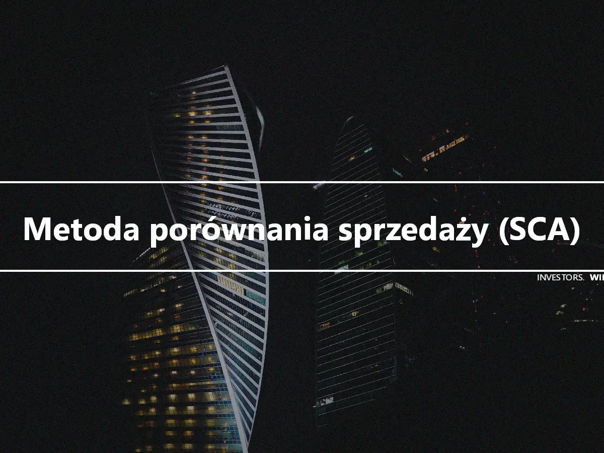 Metoda porównania sprzedaży (SCA)