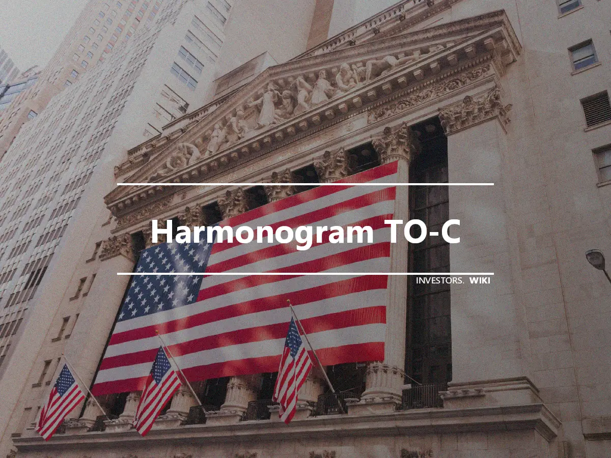 Harmonogram TO-C