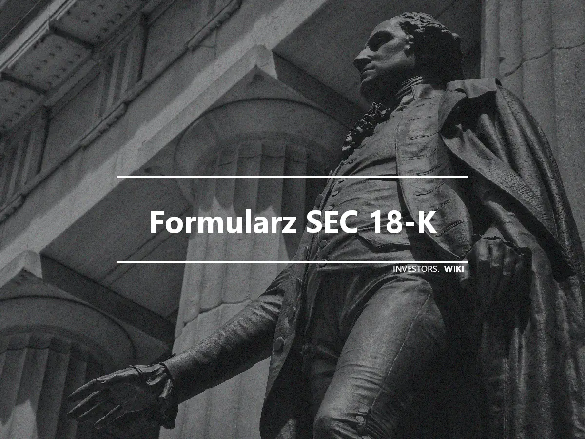 Formularz SEC 18-K