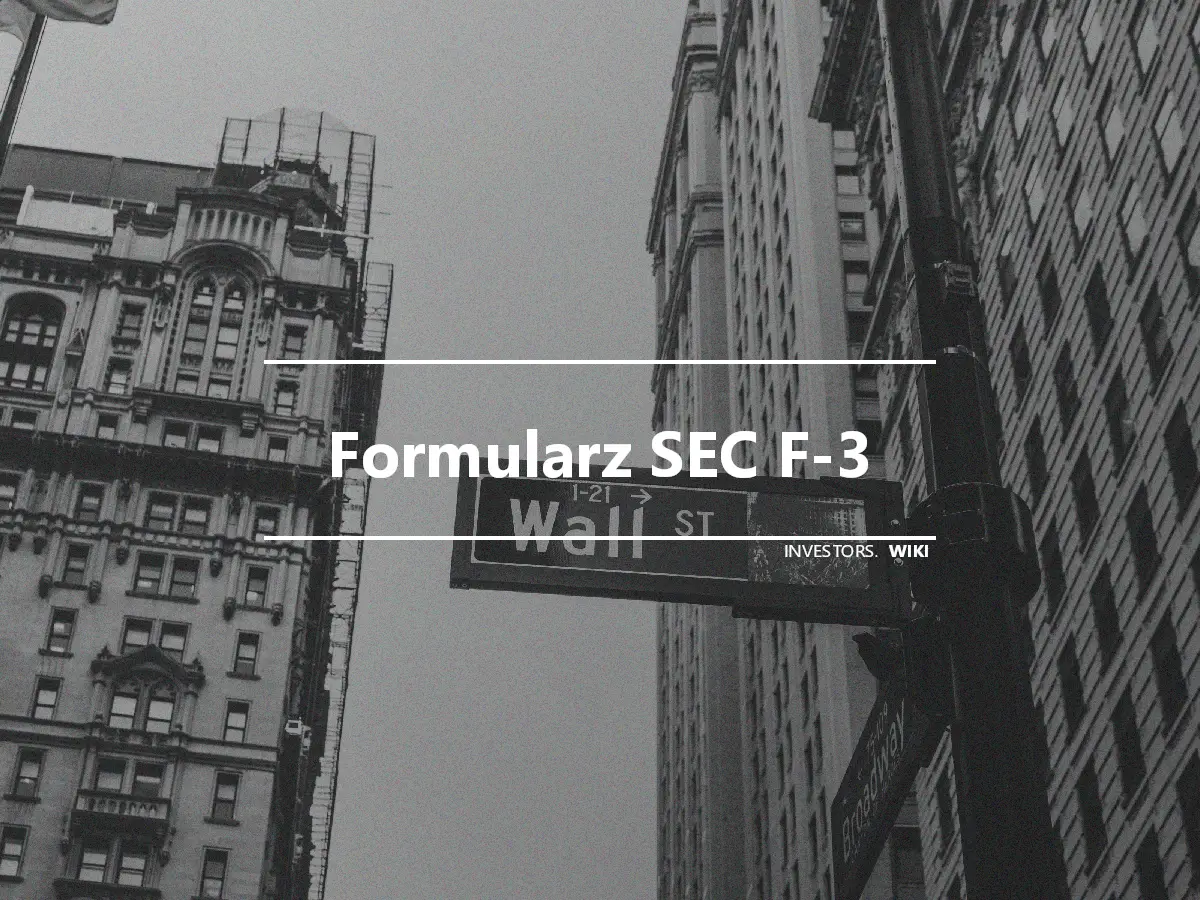 Formularz SEC F-3