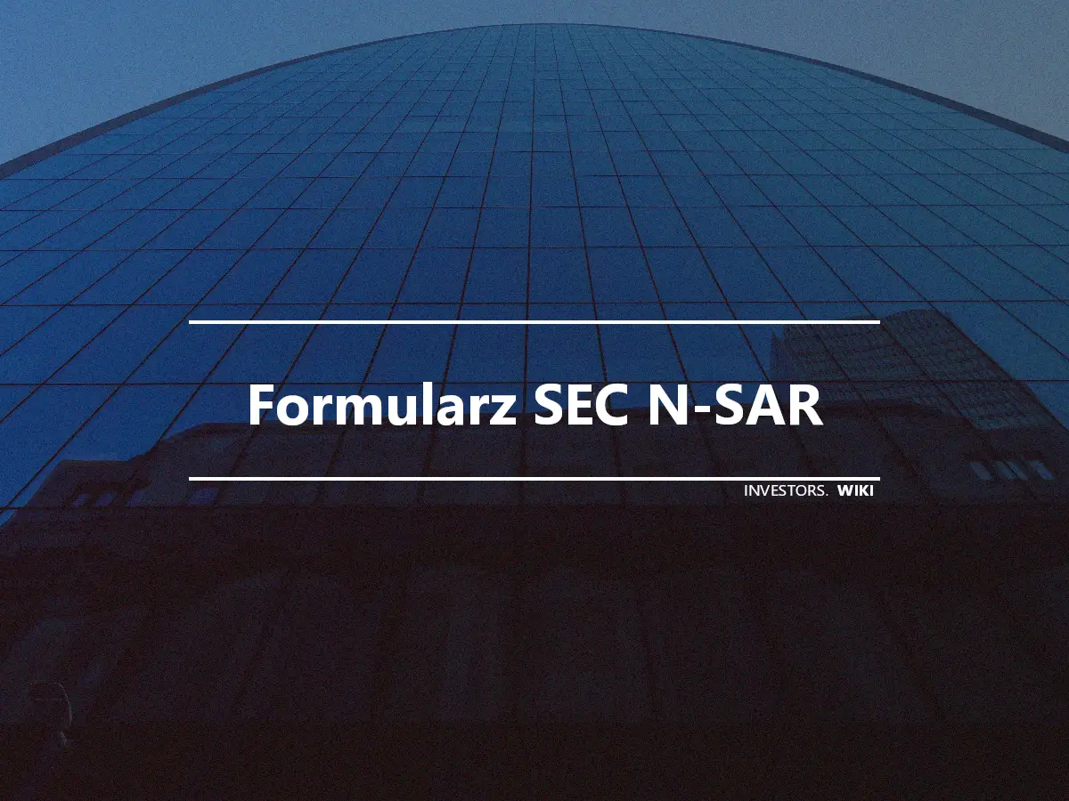 Formularz SEC N-SAR