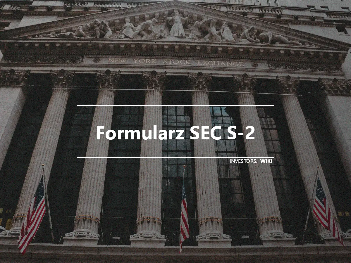 Formularz SEC S-2