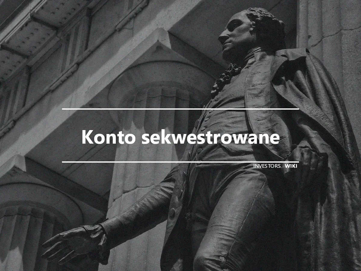 Konto sekwestrowane