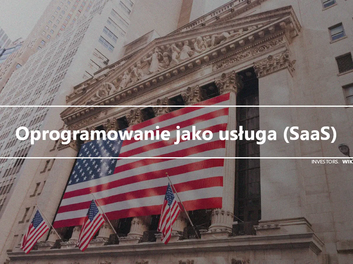 Oprogramowanie jako usługa (SaaS)