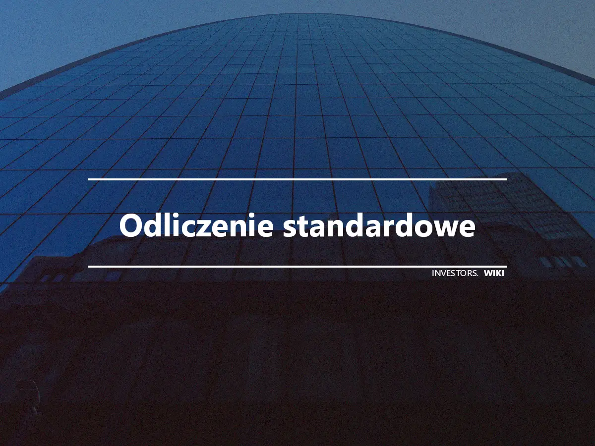 Odliczenie standardowe