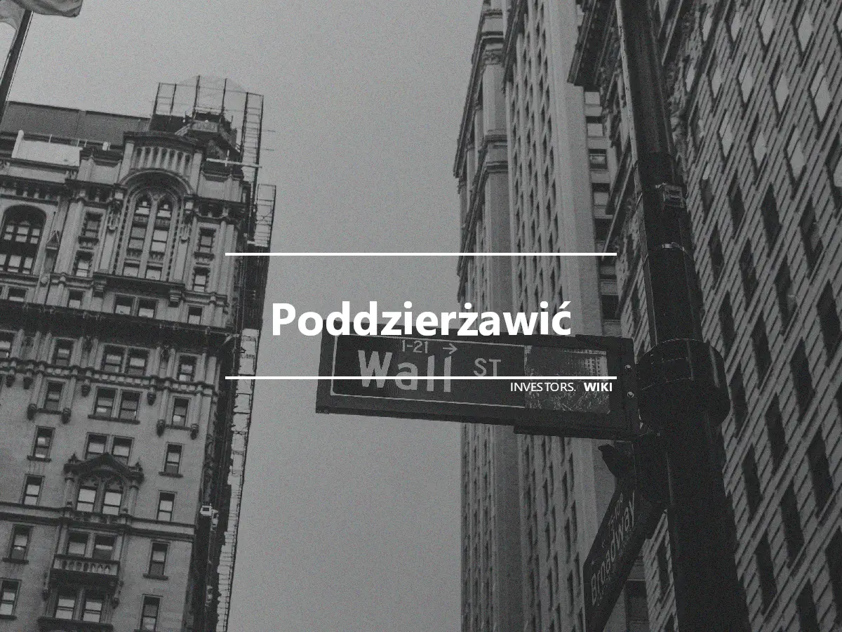 Poddzierżawić