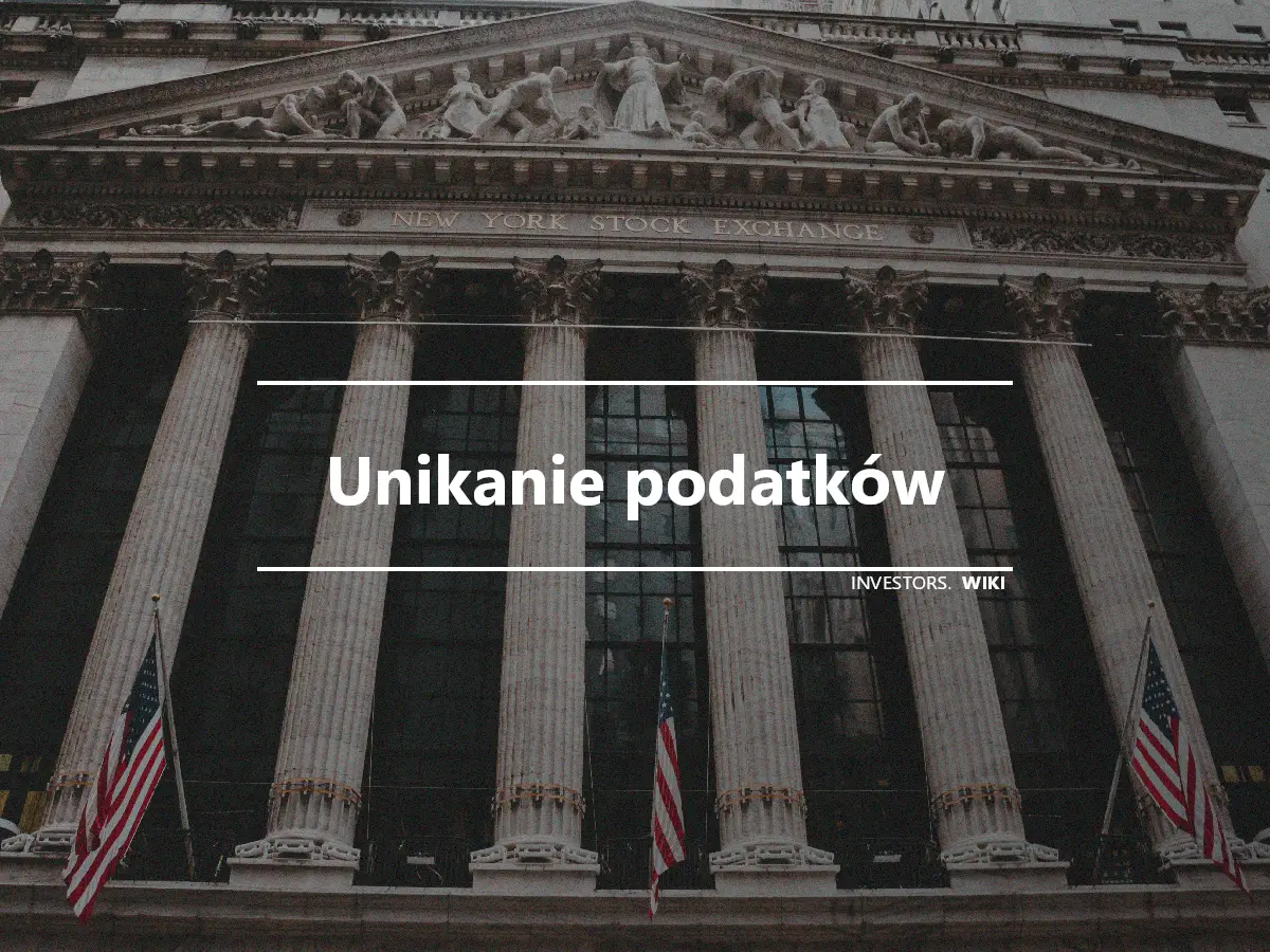 Unikanie podatków