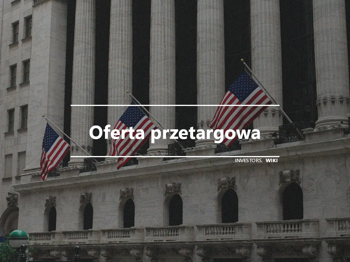 Oferta przetargowa