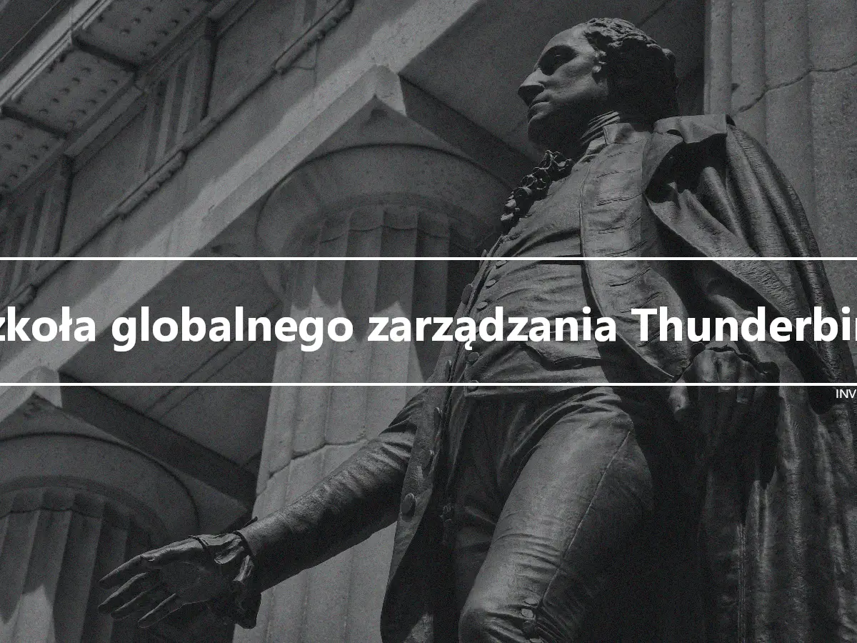 Szkoła globalnego zarządzania Thunderbird